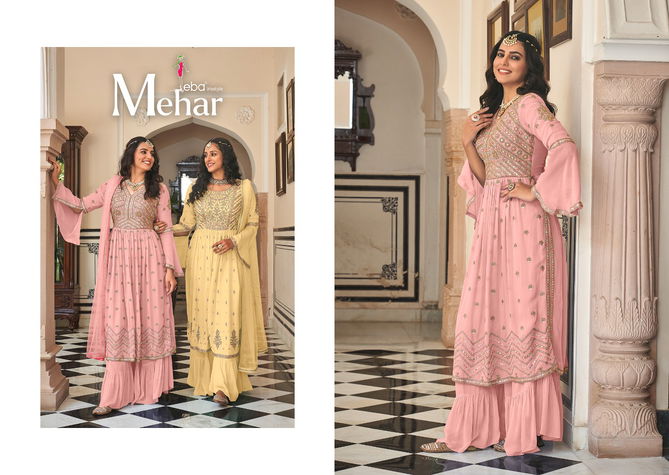 Eba Mehar 2 Wedding Wear Wholesale Salwar Kameez Collection 